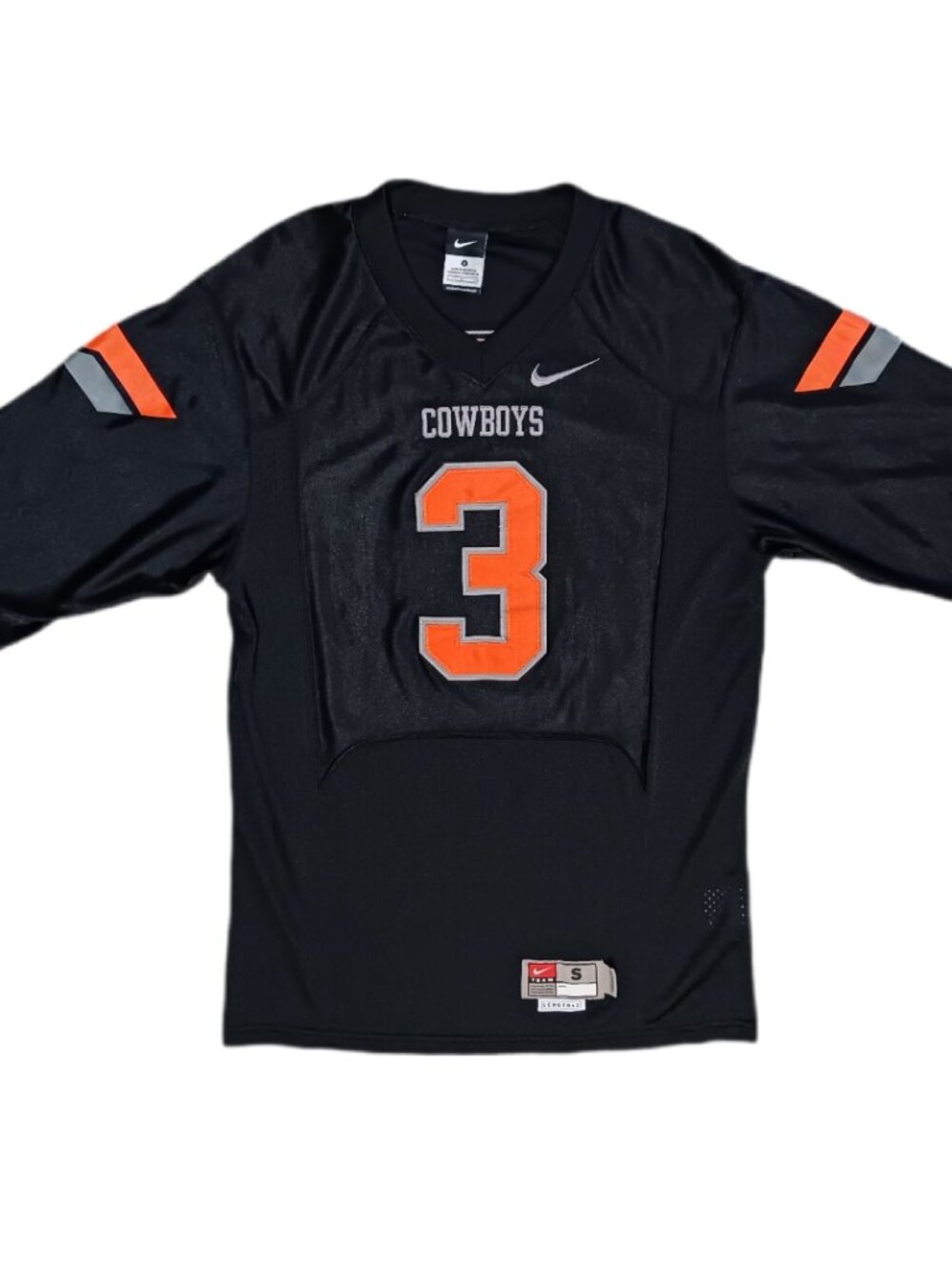 Nike Oklahoma State Cowboys OSU Jersey Mens Size Small Black #3